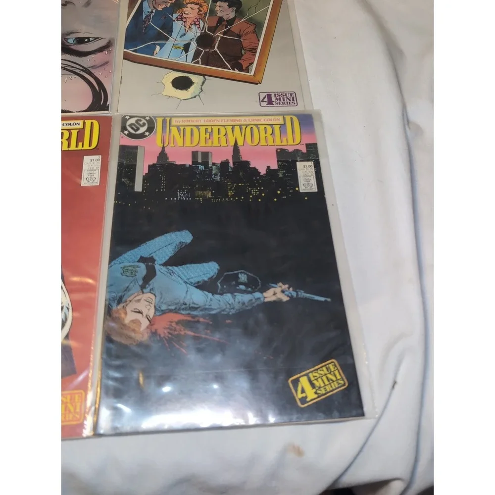 Underworld 4-Issue COMPLETE Mini Series 1-4 (1987) DC Comics + Others